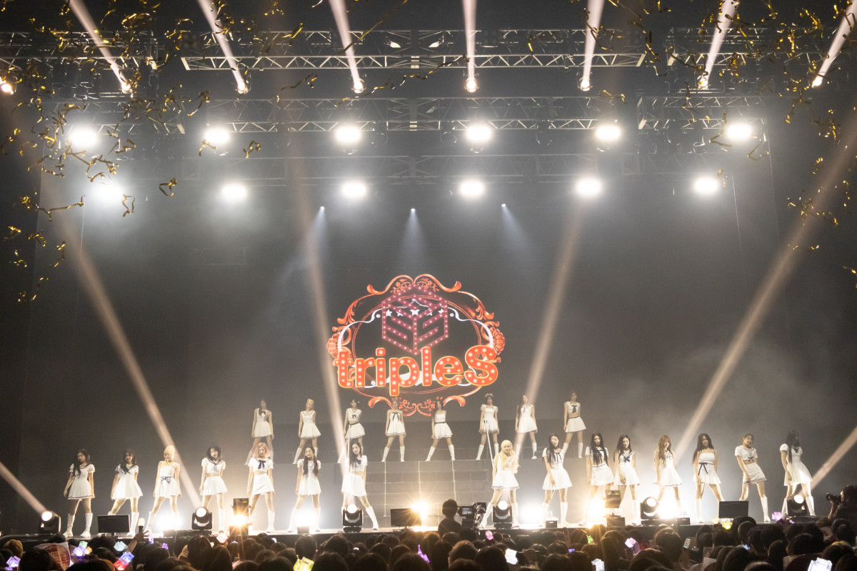 K-POP現役女性ユニット最多のtripleS、完全体で臨んだ来日公演　サプライズには会場どよめき