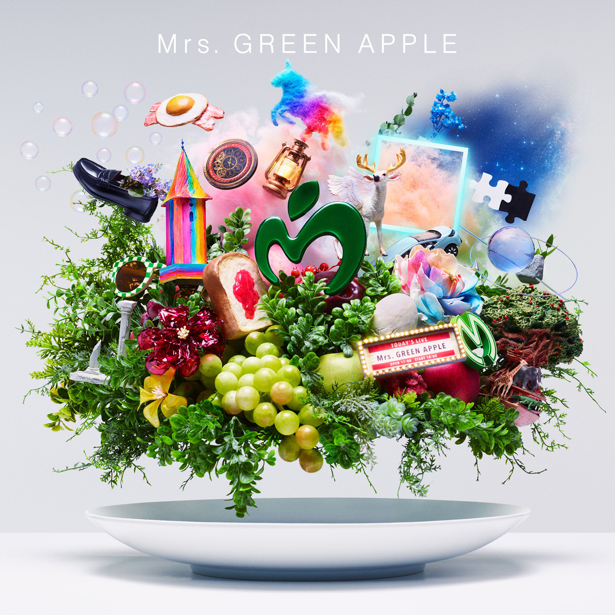 Mrs. GREEN APPLE『10』、2週連続で週間「CDアルバム」「デジタルアルバム」2冠【オリコンランキング】