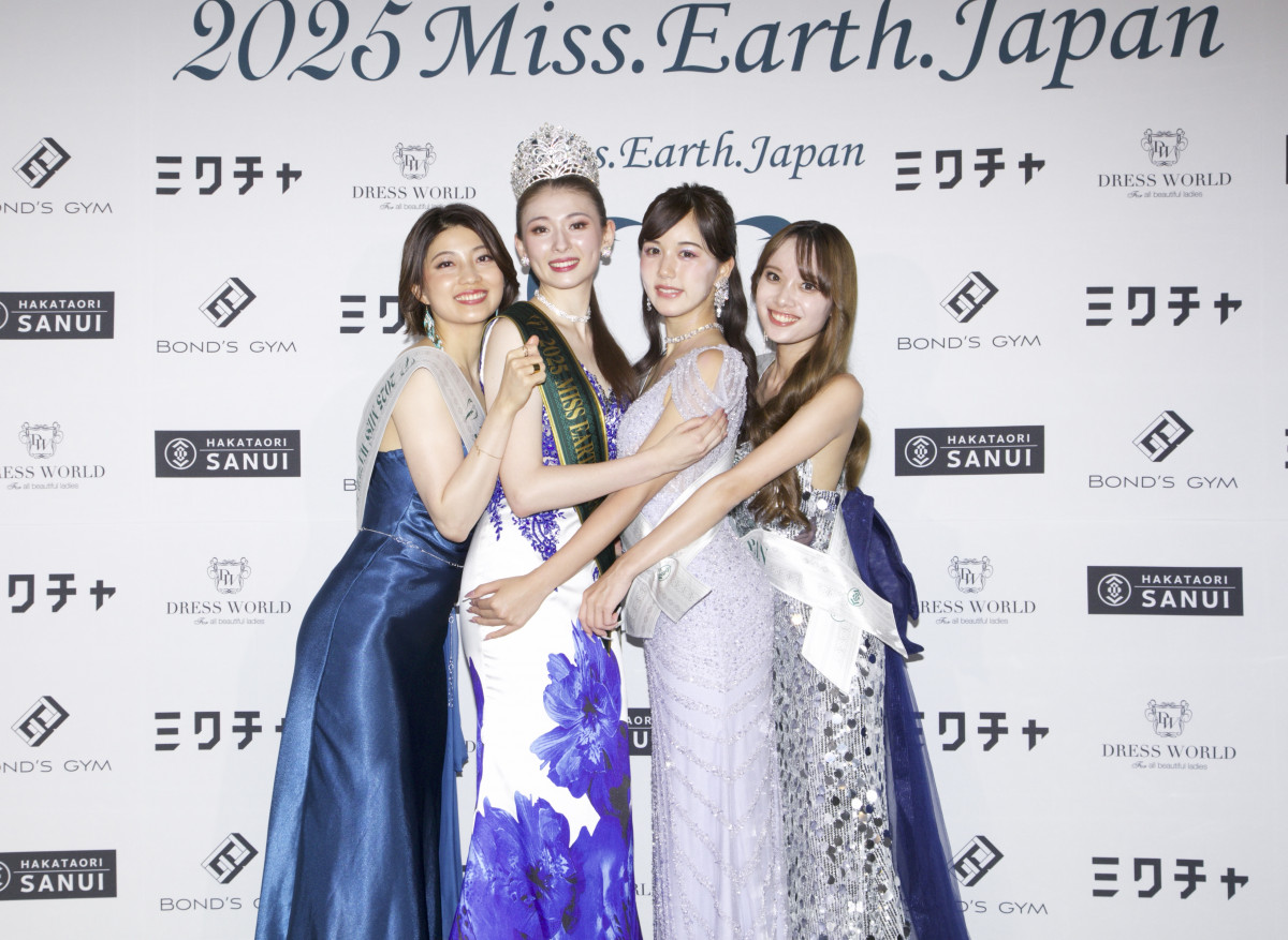 早稲田大学2年・島内エミリアさん『ミス・アース・ジャパン』グランプリに輝く　173センチの美スタイルで世界へ挑む