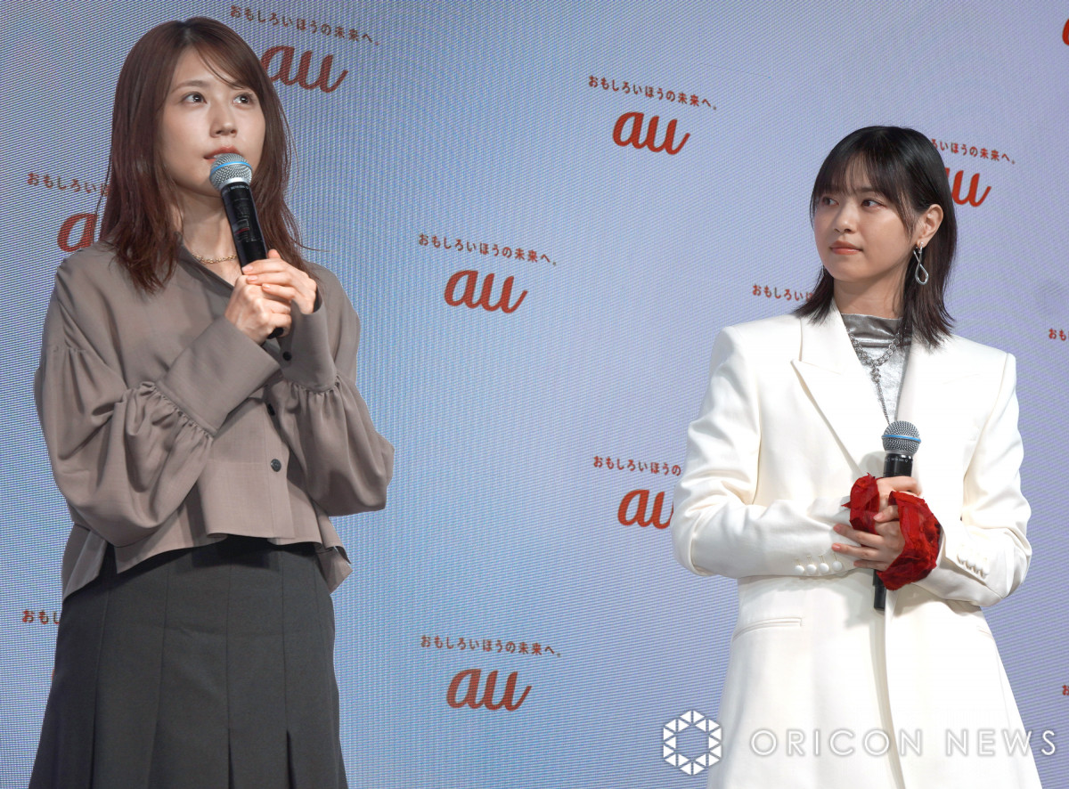 西野七瀬、生・有村架純に思わず「かわいい」慌てて訂正「おきれいだなって」